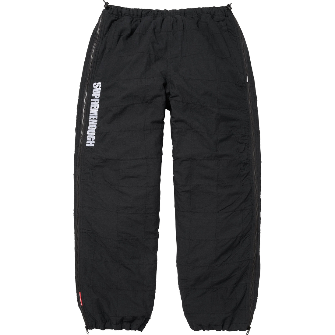 Supreme Supreme GOODENOUGH Patchwork Madras Full Zip Track Pant (SS25) - Black - $268