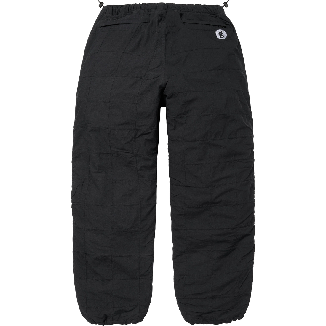 Supreme Supreme GOODENOUGH Patchwork Madras Full Zip Track Pant (SS25) - Black - $268