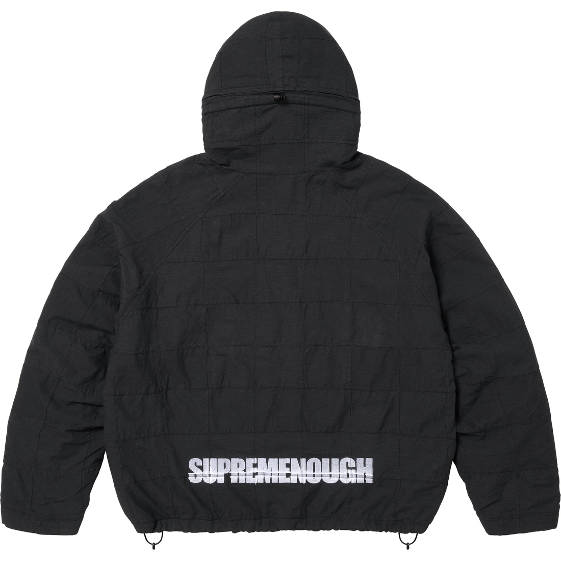 Supreme Supreme GOODENOUGH Patchwork Madras Hooded Jacket (SS25) - Black - $368