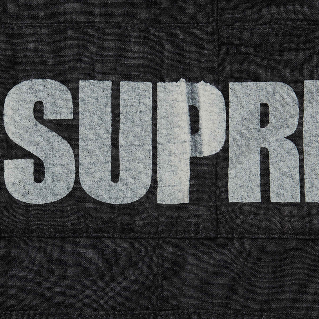Supreme Supreme GOODENOUGH Patchwork Madras S S Shirt (SS25) - Black - $188