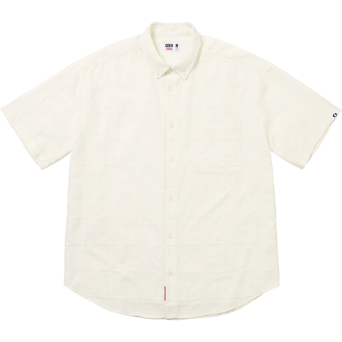 Supreme Supreme GOODENOUGH Patchwork Madras S S Shirt (SS25) - White - $188
