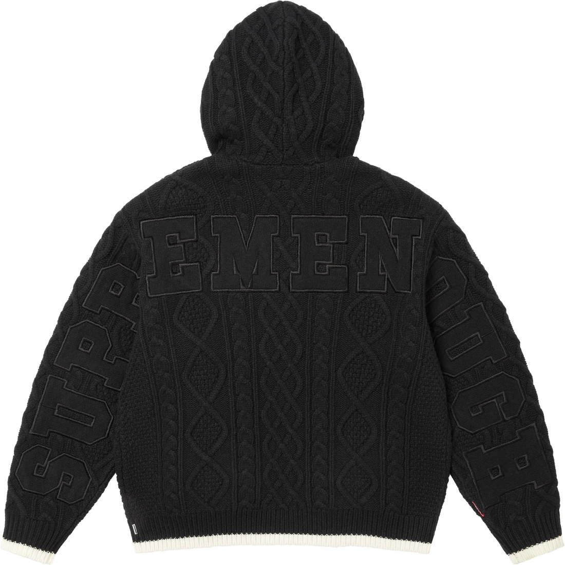 Supreme Supreme GOODENOUGH Zip Up Hooded Sweater (SS25) - Black - $298