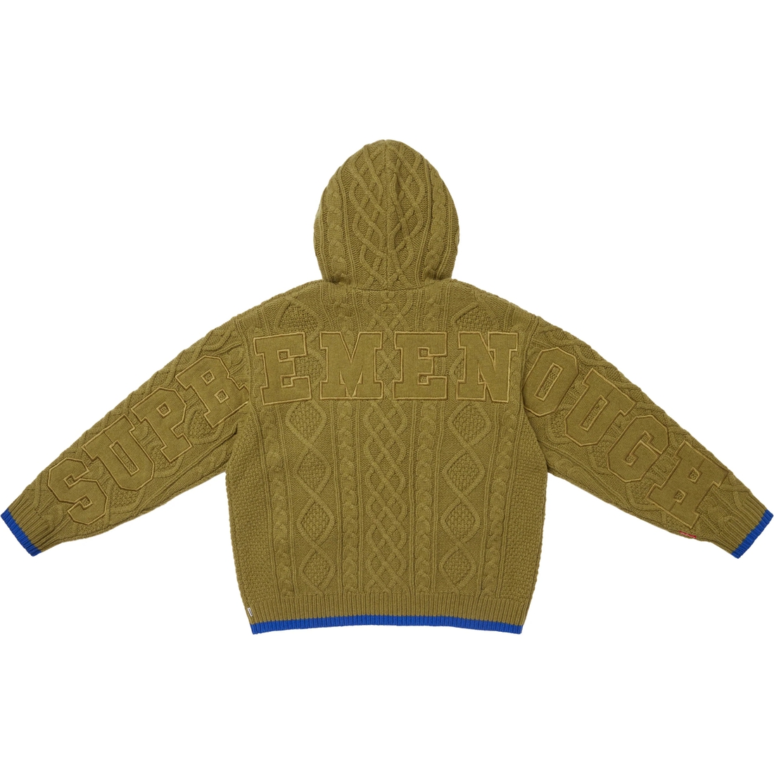 Supreme Supreme GOODENOUGH Zip Up Hooded Sweater (SS25) - Olive - $298