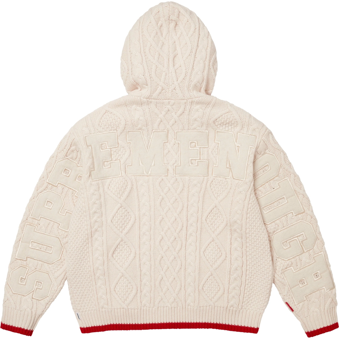 Supreme Supreme GOODENOUGH Zip Up Hooded Sweater (SS25) - Stone - $298