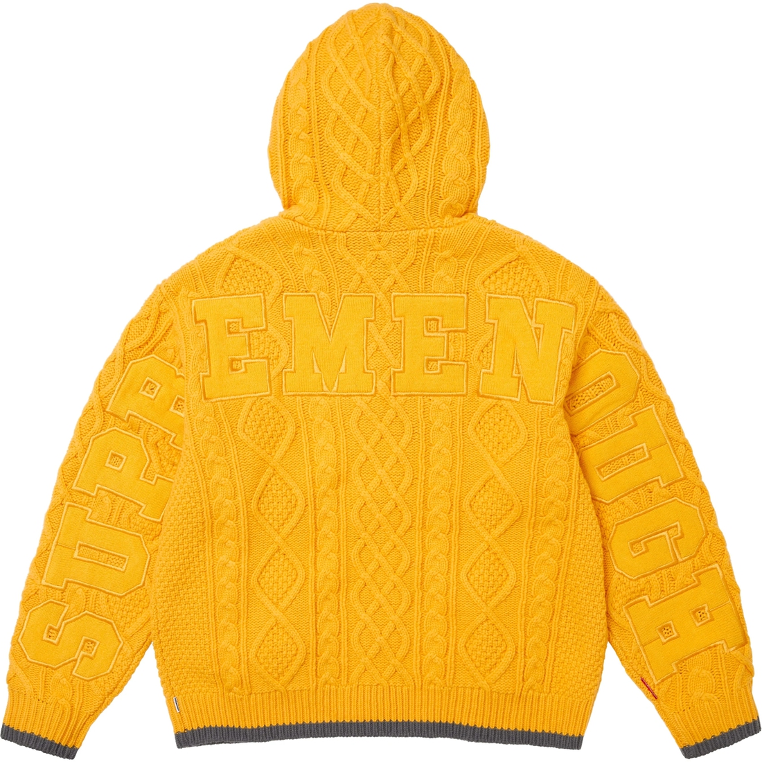 Supreme Supreme GOODENOUGH Zip Up Hooded Sweater (SS25) - Yellow - $298