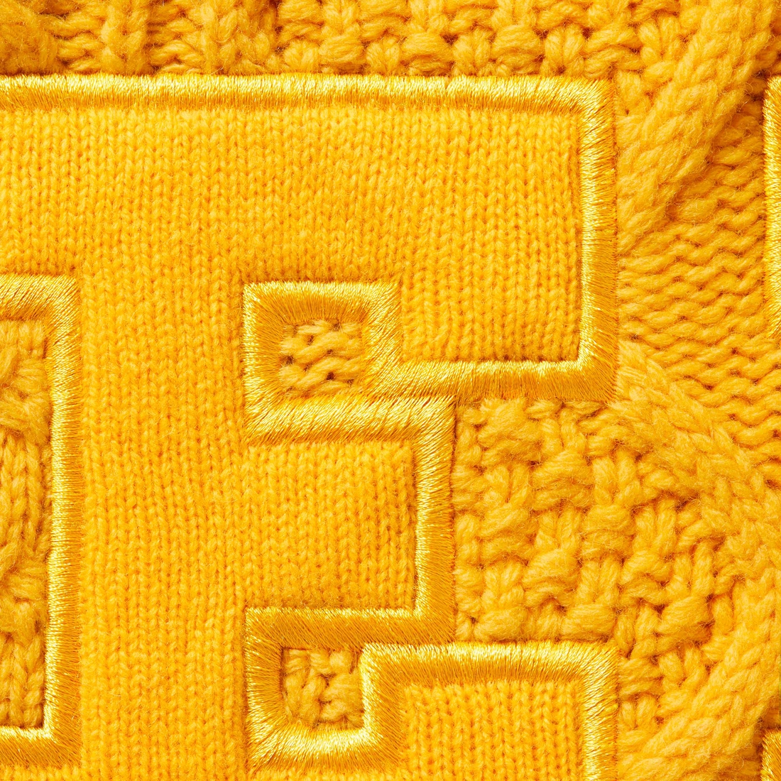 Supreme Supreme GOODENOUGH Zip Up Hooded Sweater (SS25) - Yellow - $298