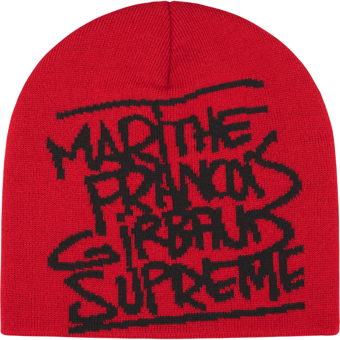 Supreme Supreme Marithé + François Girbaud Beanie (SS25) - Red - $48