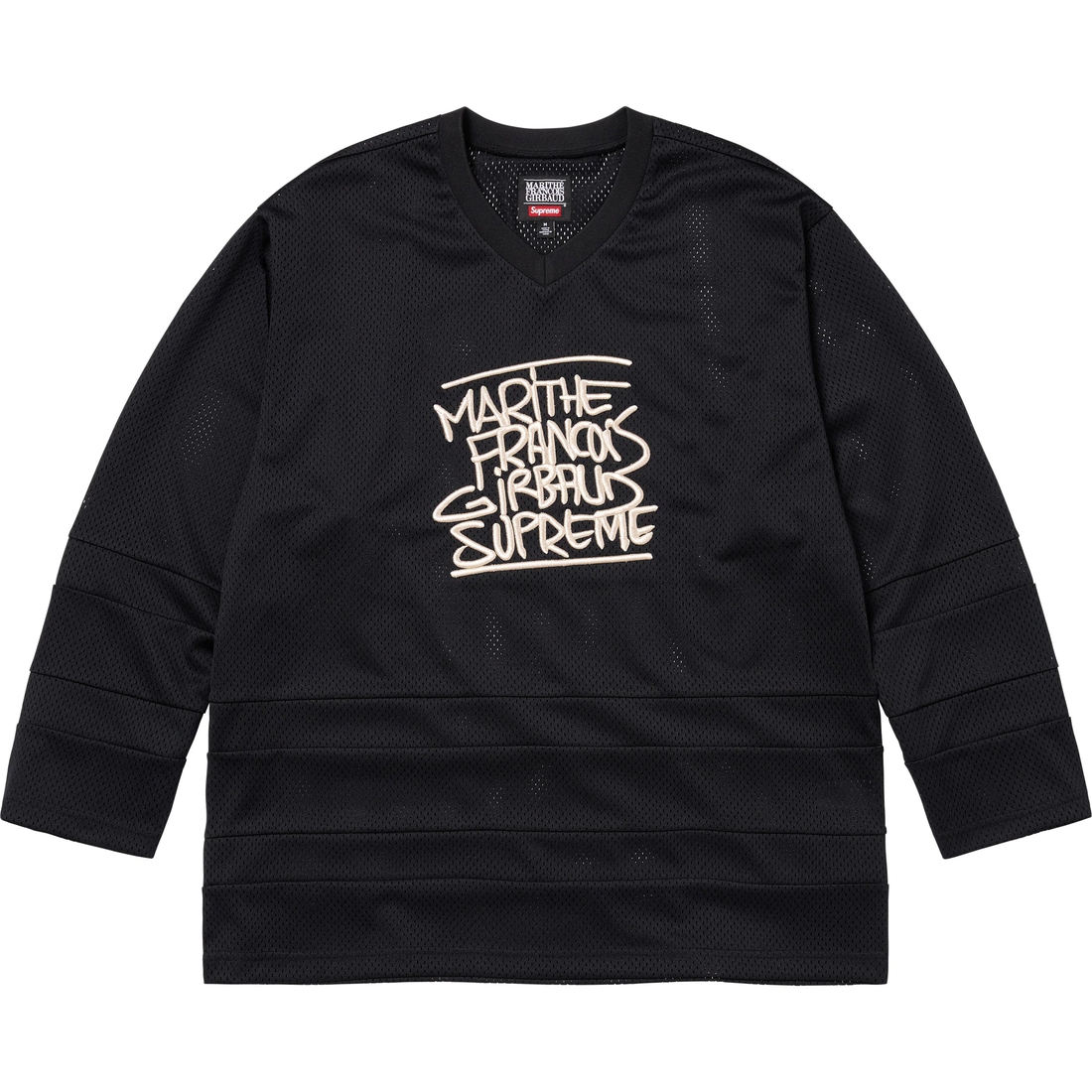 Supreme Supreme Marithé + François Girbaud Hockey Jersey (SS25) - Black - $148