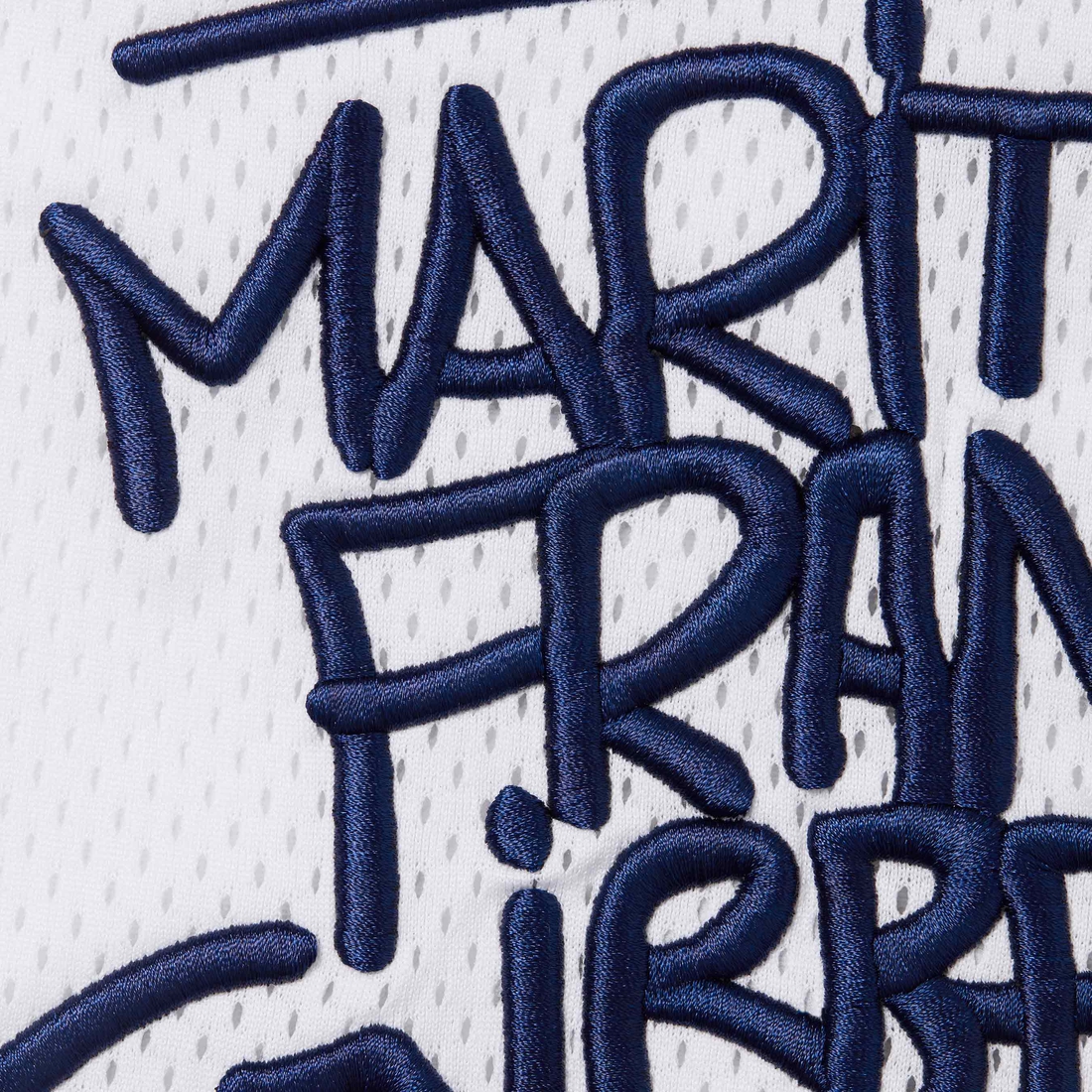 Supreme Supreme Marithé + François Girbaud Hockey Jersey (SS25) - White - $148