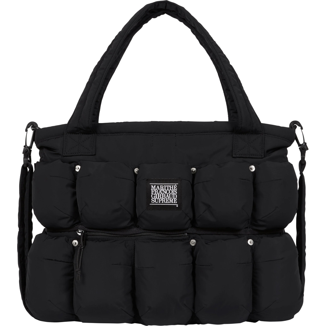 Supreme Supreme Marithé + François Girbaud Pokachu Puffer Tote Bag (SS25) - Black - $178
