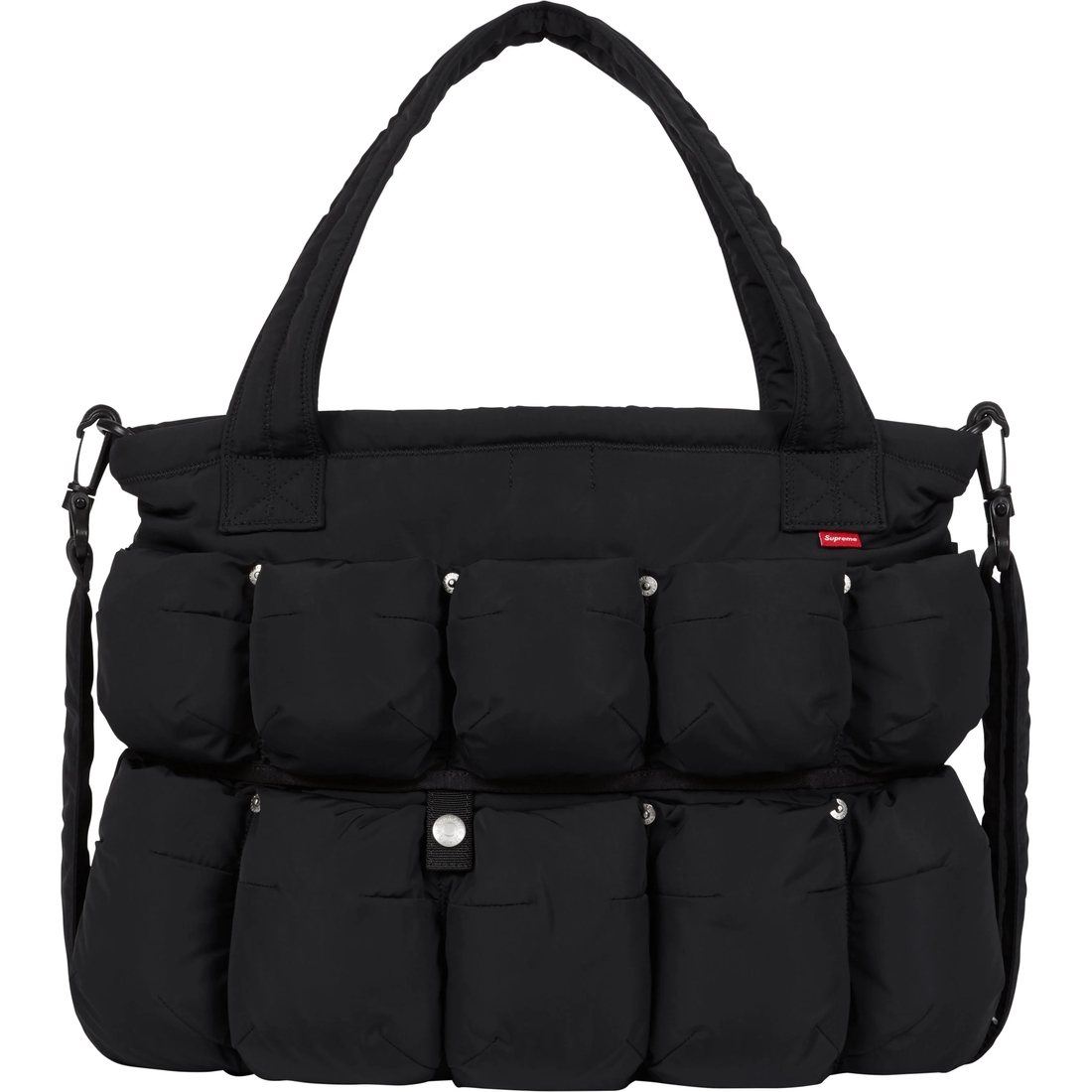 Supreme Supreme Marithé + François Girbaud Pokachu Puffer Tote Bag (SS25) - Black - $178