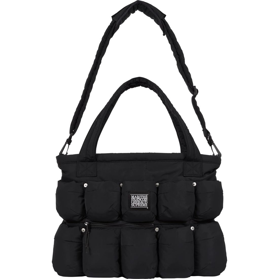 Supreme Supreme Marithé + François Girbaud Pokachu Puffer Tote Bag (SS25) - Black - $178