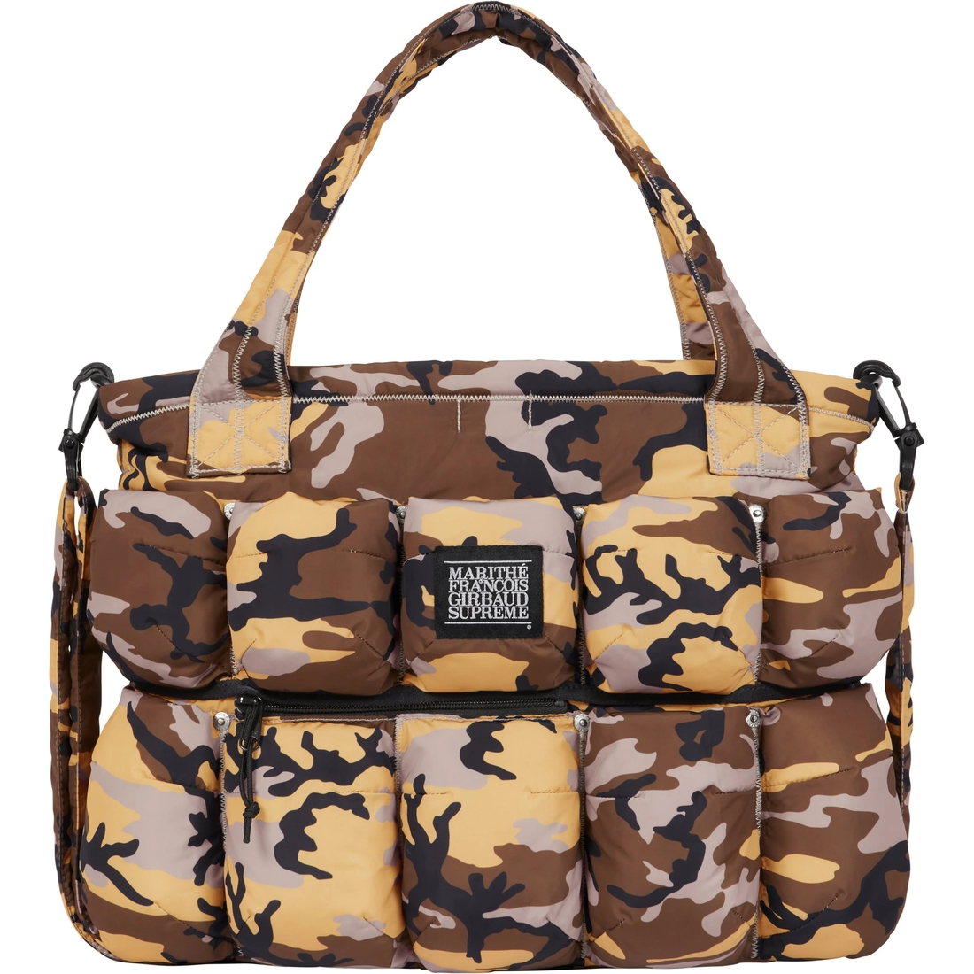 Supreme Supreme Marithé + François Girbaud Pokachu Puffer Tote Bag (SS25) - Camo - $178