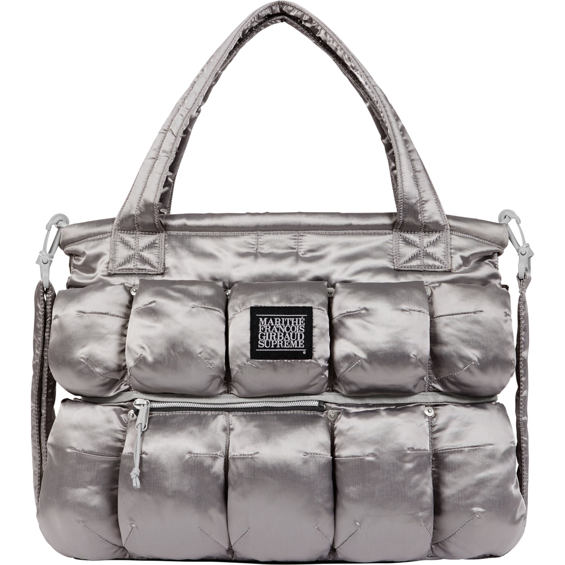 Supreme Supreme Marithé + François Girbaud Pokachu Puffer Tote Bag (SS25) - Silver - $178
