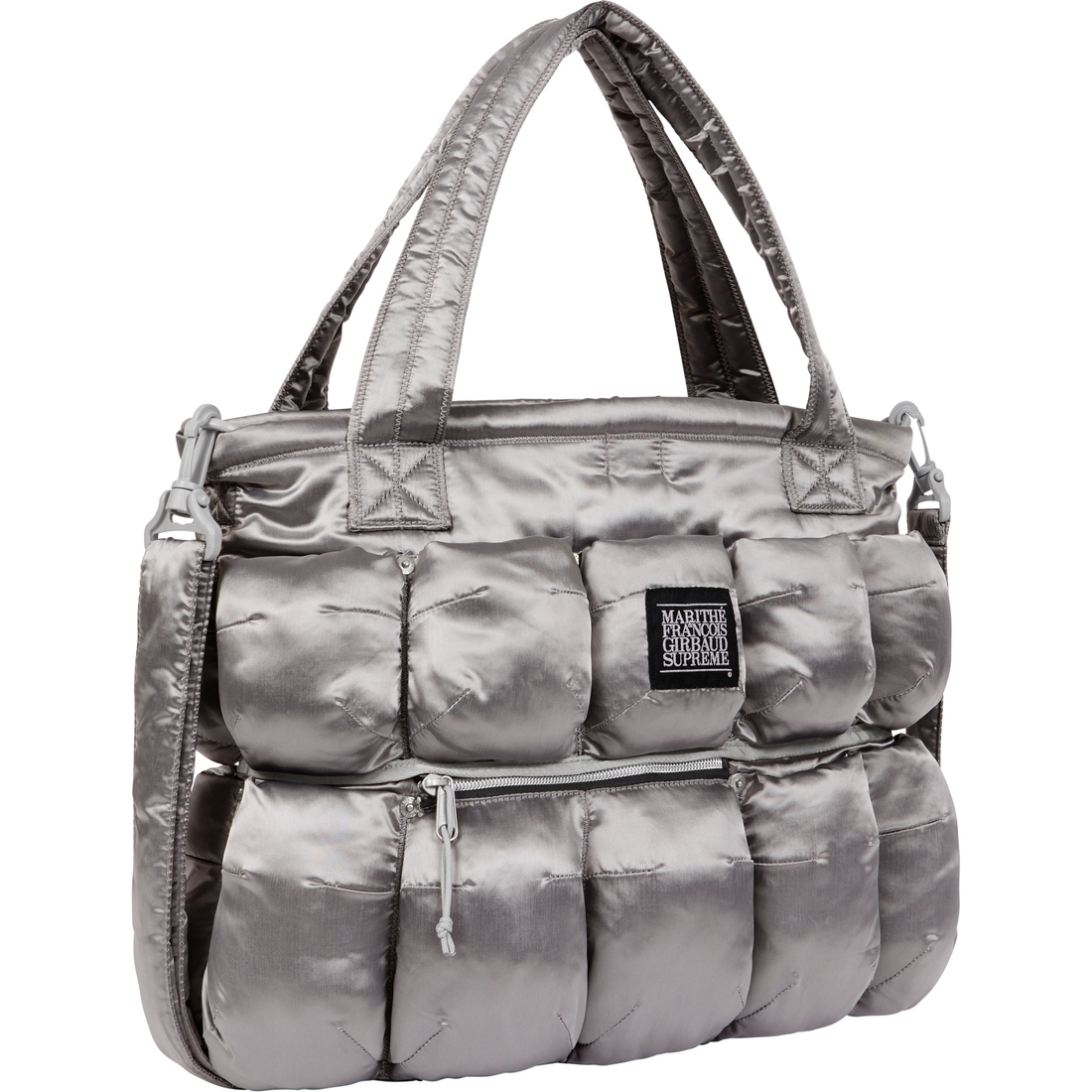 Supreme Supreme Marithé + François Girbaud Pokachu Puffer Tote Bag (SS25) - Silver - $178