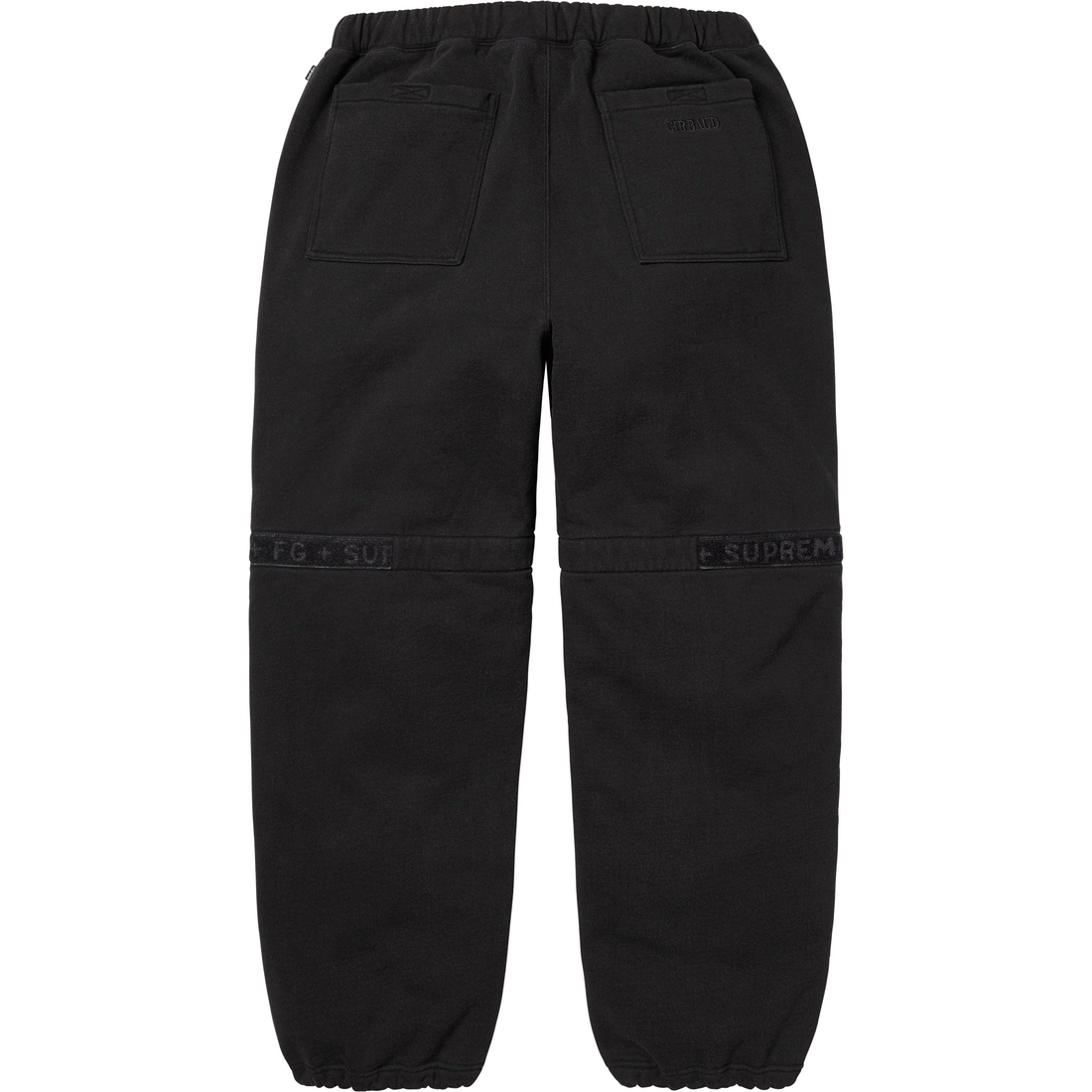 Supreme Supreme Marithé + François Girbaud Shuttle Tape Cargo Sweatpant (SS25) - Black - $188