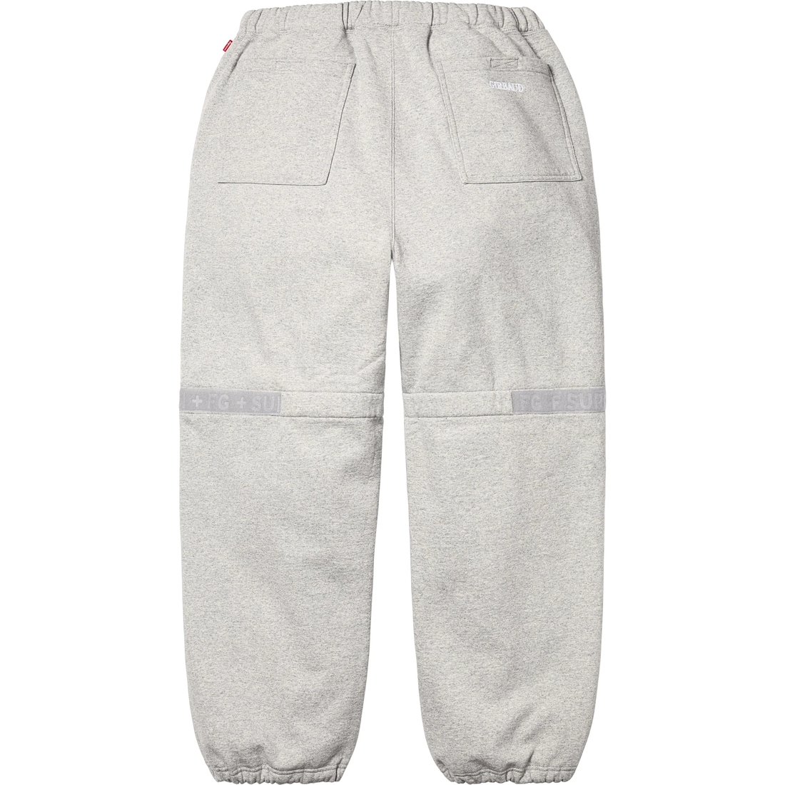 Supreme Supreme Marithé + François Girbaud Shuttle Tape Cargo Sweatpant (SS25) - Heather Grey - $188