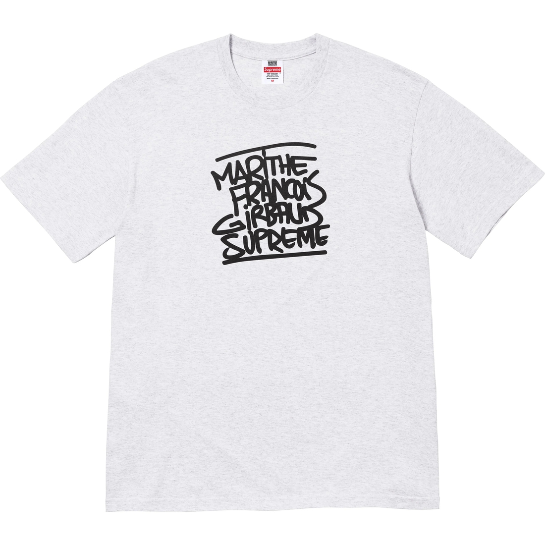 Supreme Supreme Marithé + François Girbaud Tee (SS25) - Ash Grey - $54