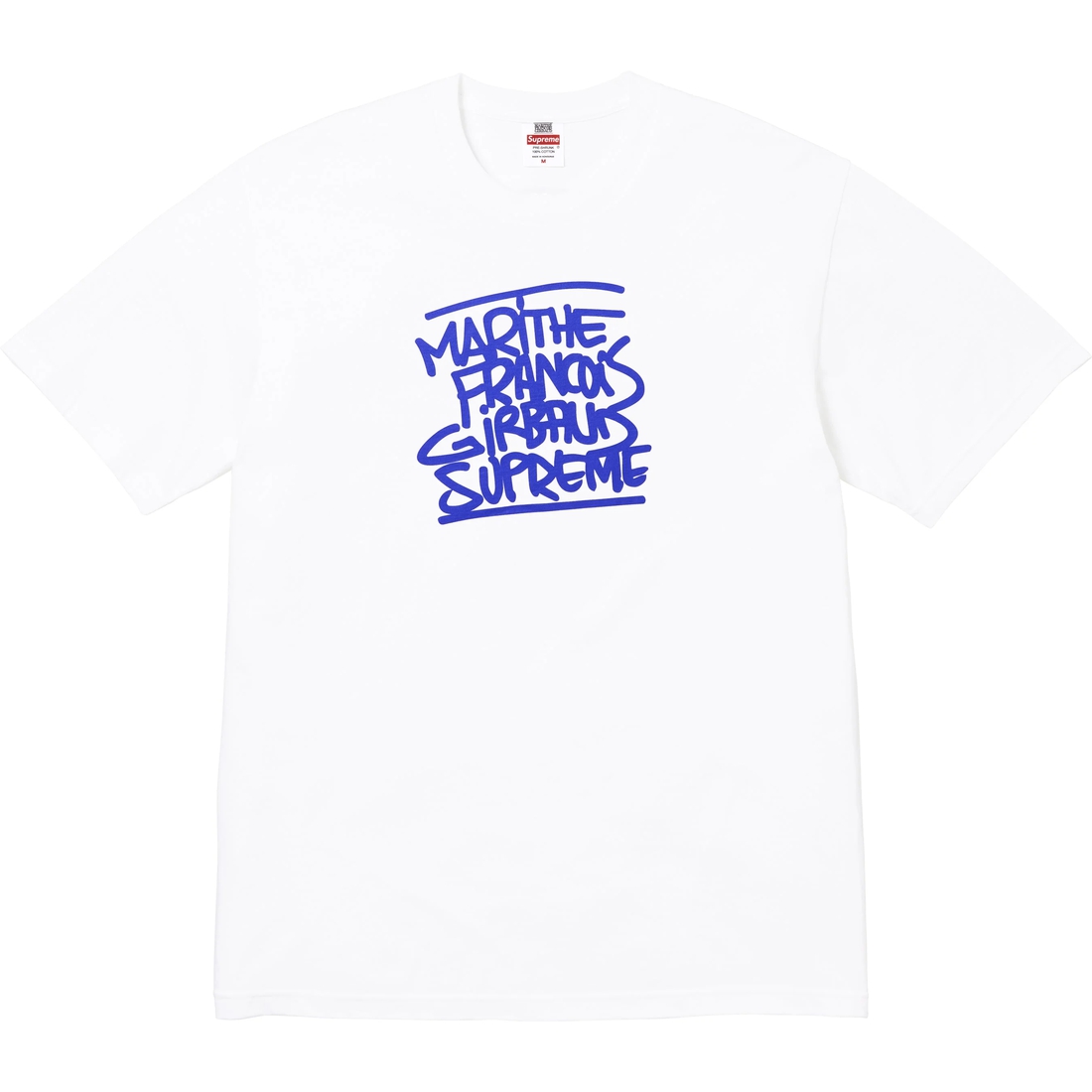 Supreme Supreme Marithé + François Girbaud Tee (SS25) - White - $54