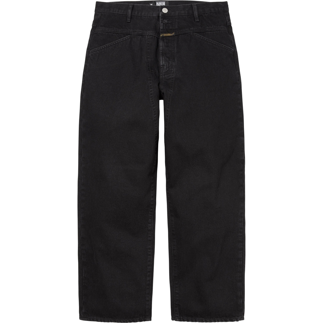 Supreme Supreme Marithé + François Girbaud X-Seam Baggy Jean (SS25) - Black - $198