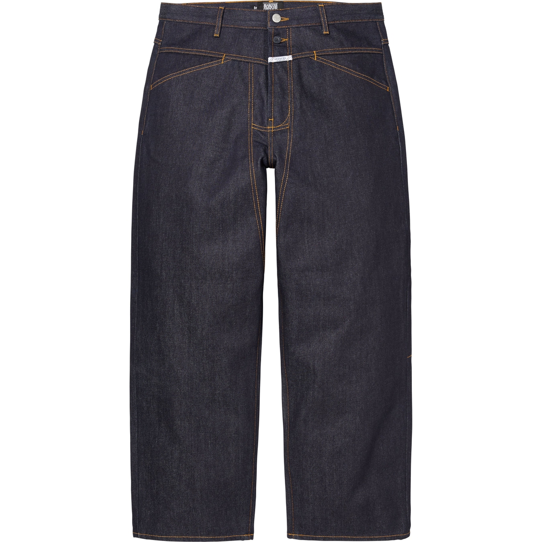 Supreme Supreme Marithé + François Girbaud X-Seam Baggy Jean (SS25) - Rigid Indigo - $198