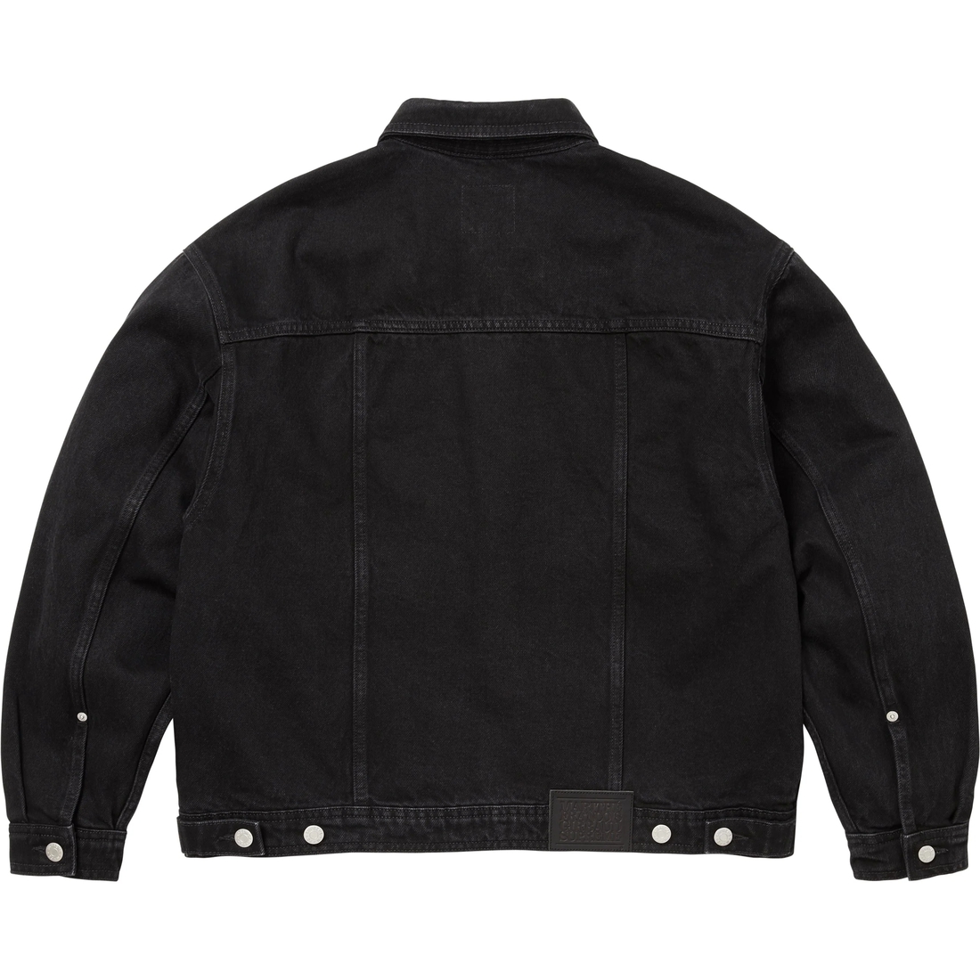 Supreme Supreme Marithé + François Girbaud X-Seam Denim Trucker Jacket (SS25) - Black - $278