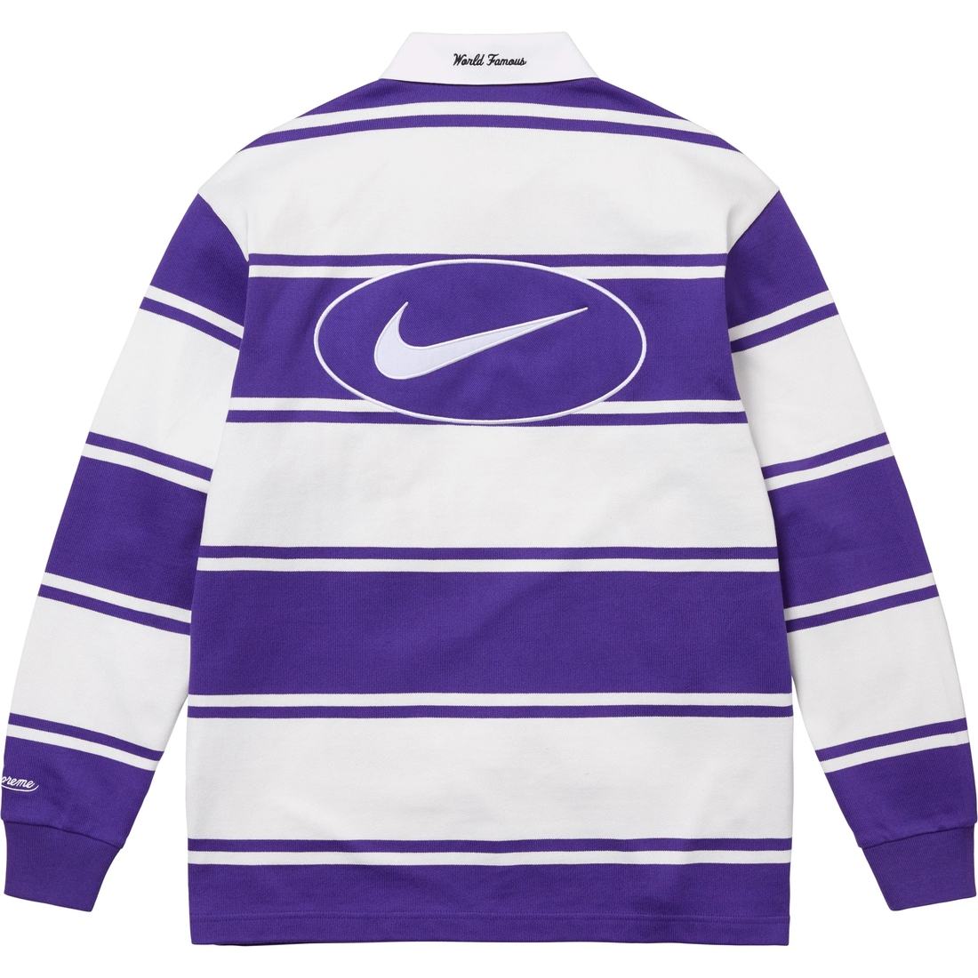 Supreme Supreme Nike Stripe Rugby (SS25) - Purple - $128