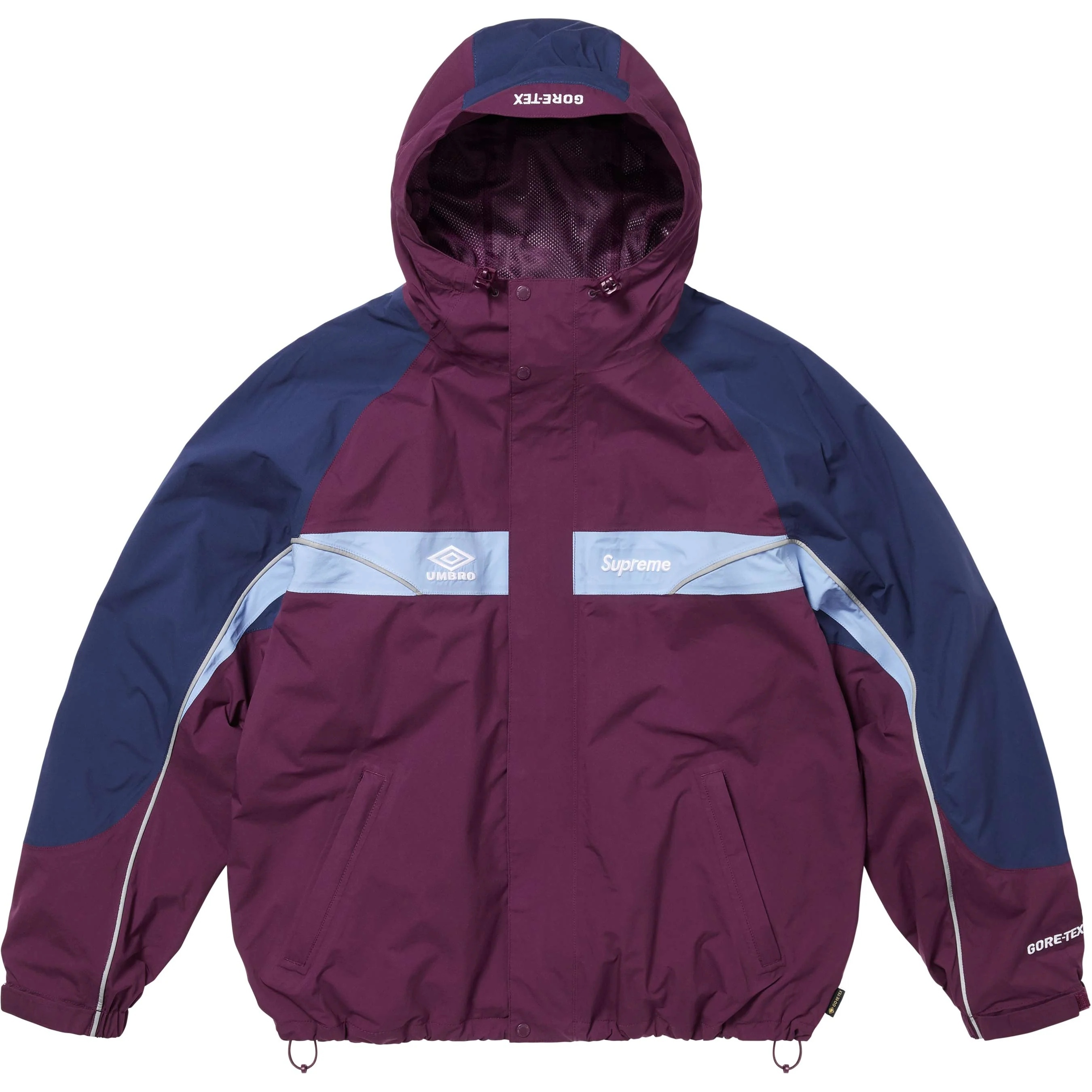 Supreme Supreme Umbro GORE-TEX Hooded Jacket (SS25) - Dark Purple - $448