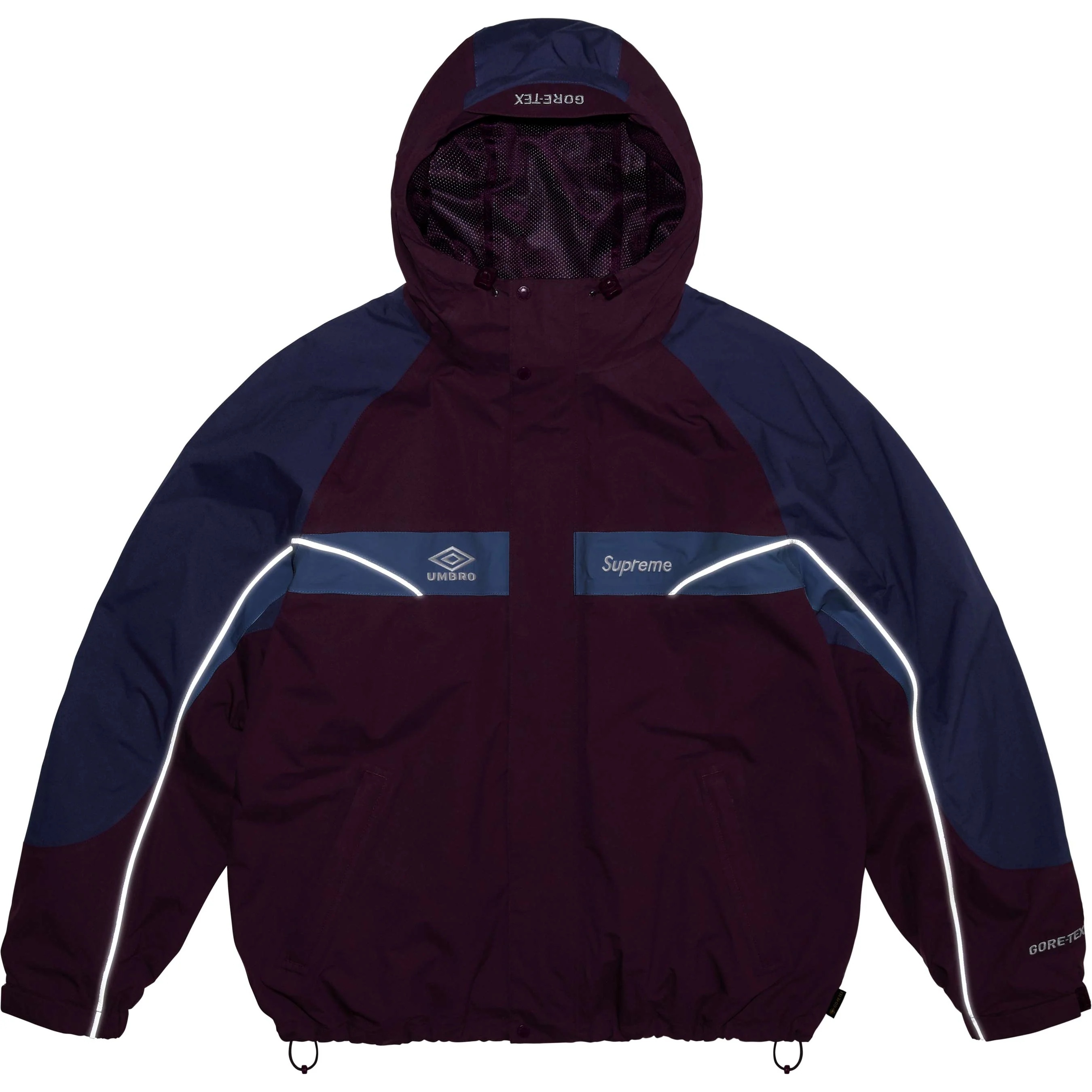 Supreme Supreme Umbro GORE-TEX Hooded Jacket (SS25) - Dark Purple - $448