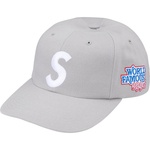 Supreme World Famous S Logo 6-Panel (SS25) - Grey
