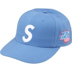 Supreme World Famous S Logo 6-Panel (SS25) - Light Blue