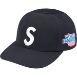 Supreme World Famous S Logo 6-Panel (SS25) - Navy
