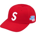 Supreme World Famous S Logo 6-Panel (SS25) - Red