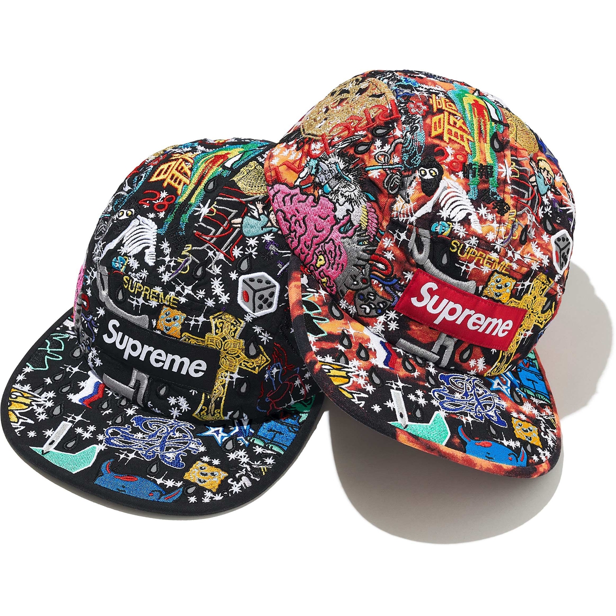 Supreme AOI Embroidered Camp Cap releasing on Week 16 for spring summer 2025