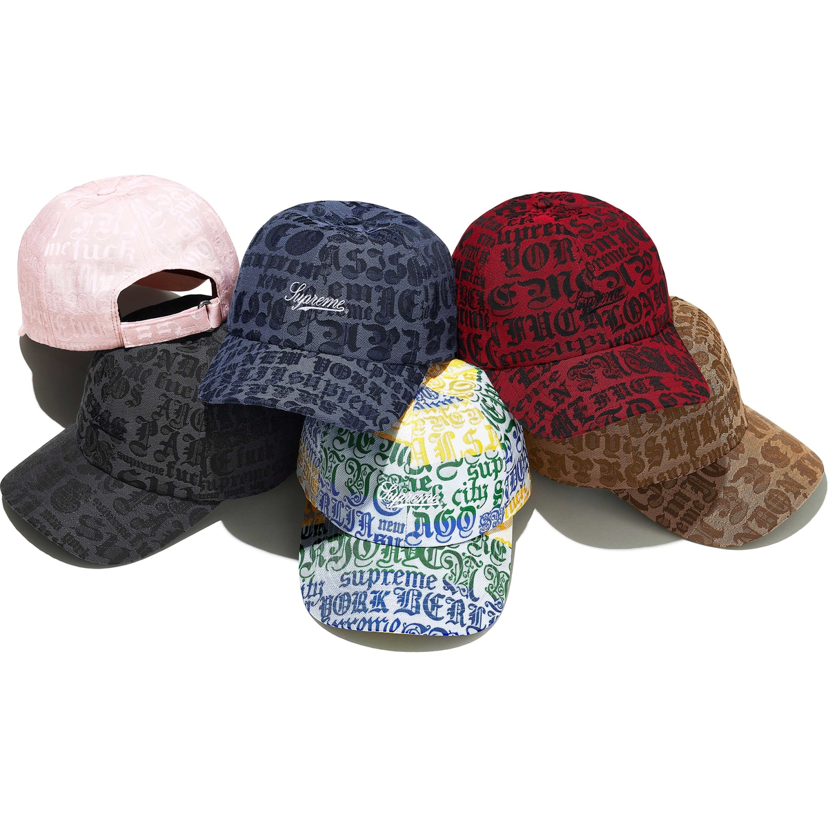 Supreme Cities Jacquard 6-Panel releasing on Week 8 for spring summer 2025