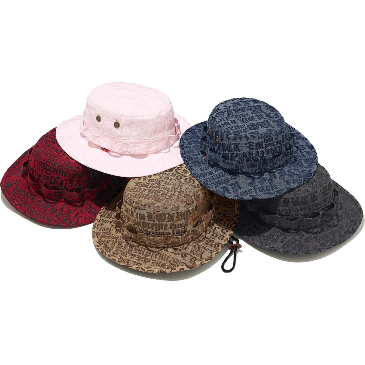 Supreme Cities Jacquard Boonie releasing on Week 16 for spring summer 2025