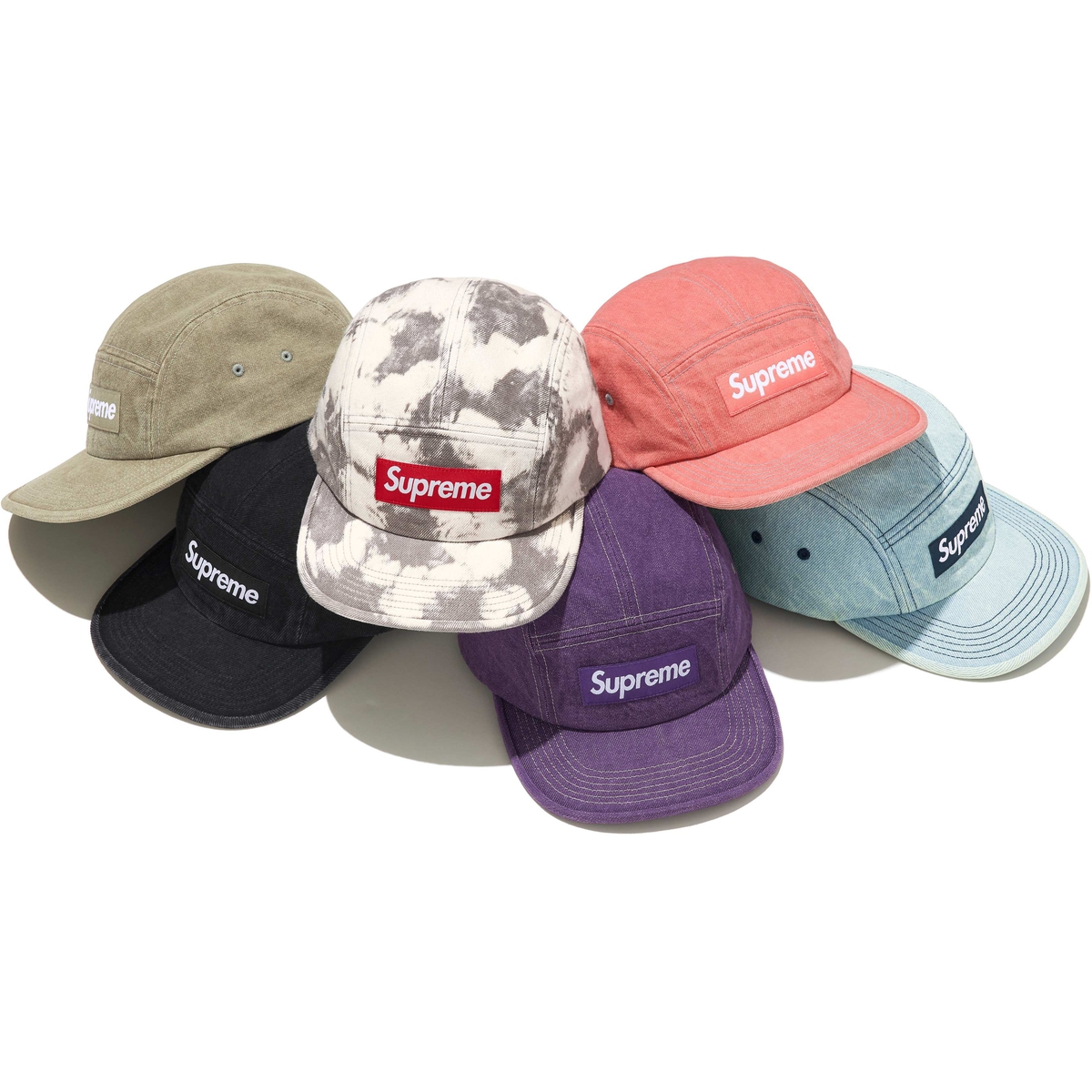 Supreme Denim Camp Cap releasing on Week 8 for spring summer 2025