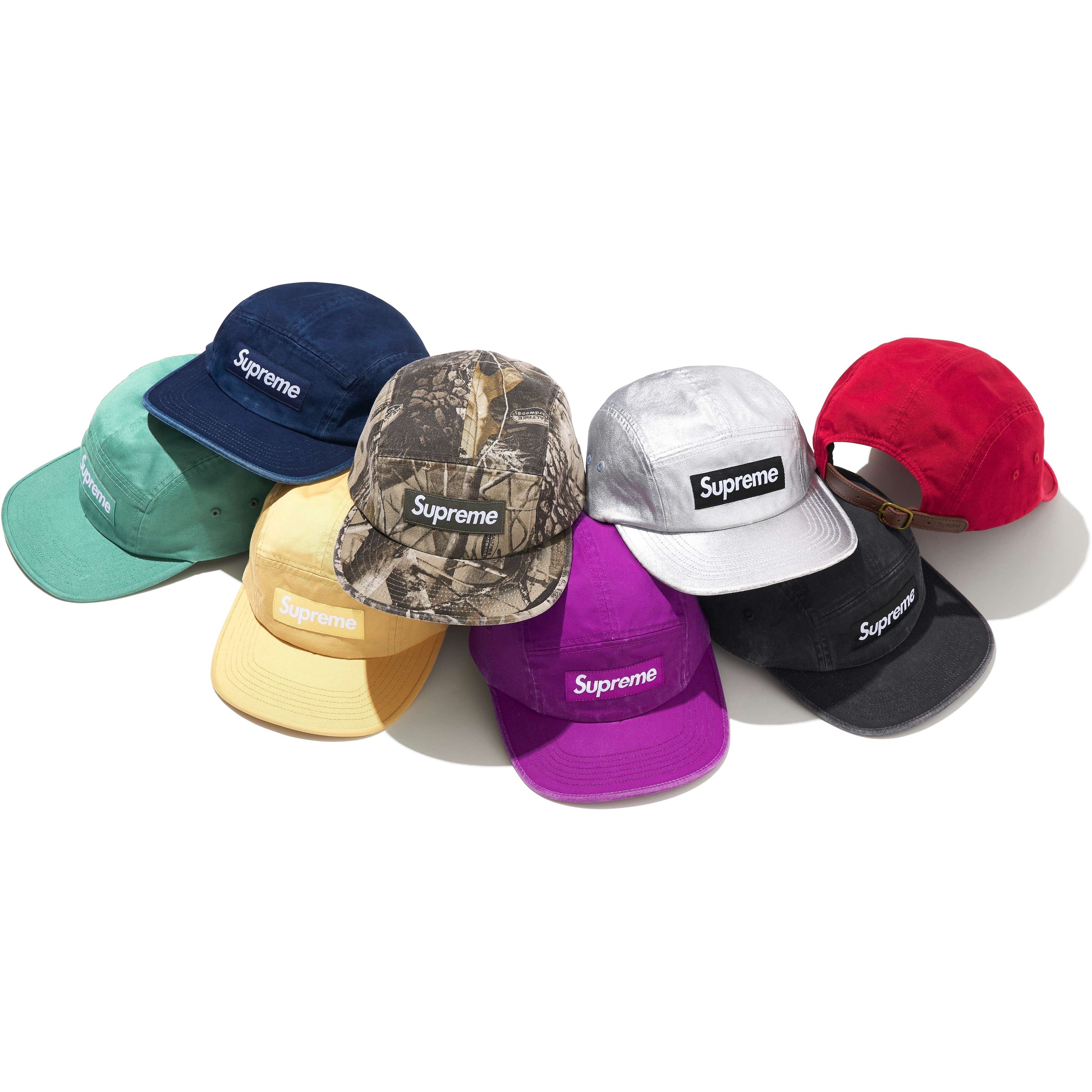 Supreme Washed Chino Twill Camp Cap releasing on Week 5 for spring summer 2025