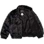 Supreme 2-Tone WINDSTOPPER Faux Fur Jacket (SS25) - Black