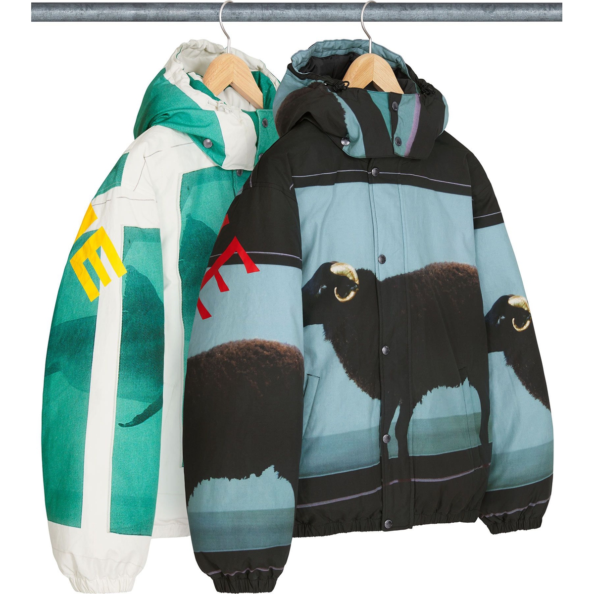 Supreme Supreme Damien Hirst Down Puffer Jacket (SS25) - Group Shots - $488
