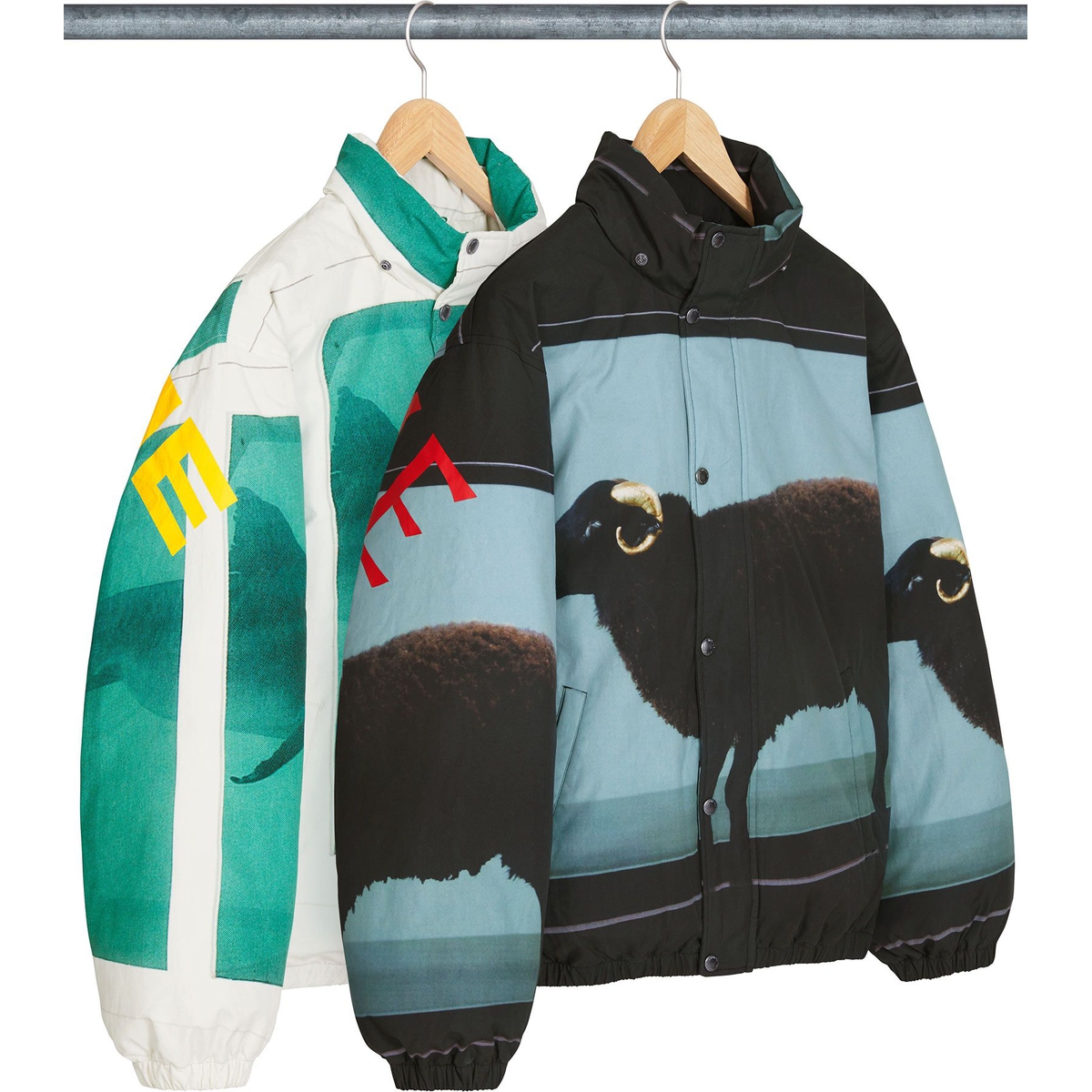 Supreme Supreme Damien Hirst Down Puffer Jacket (SS25) - $488