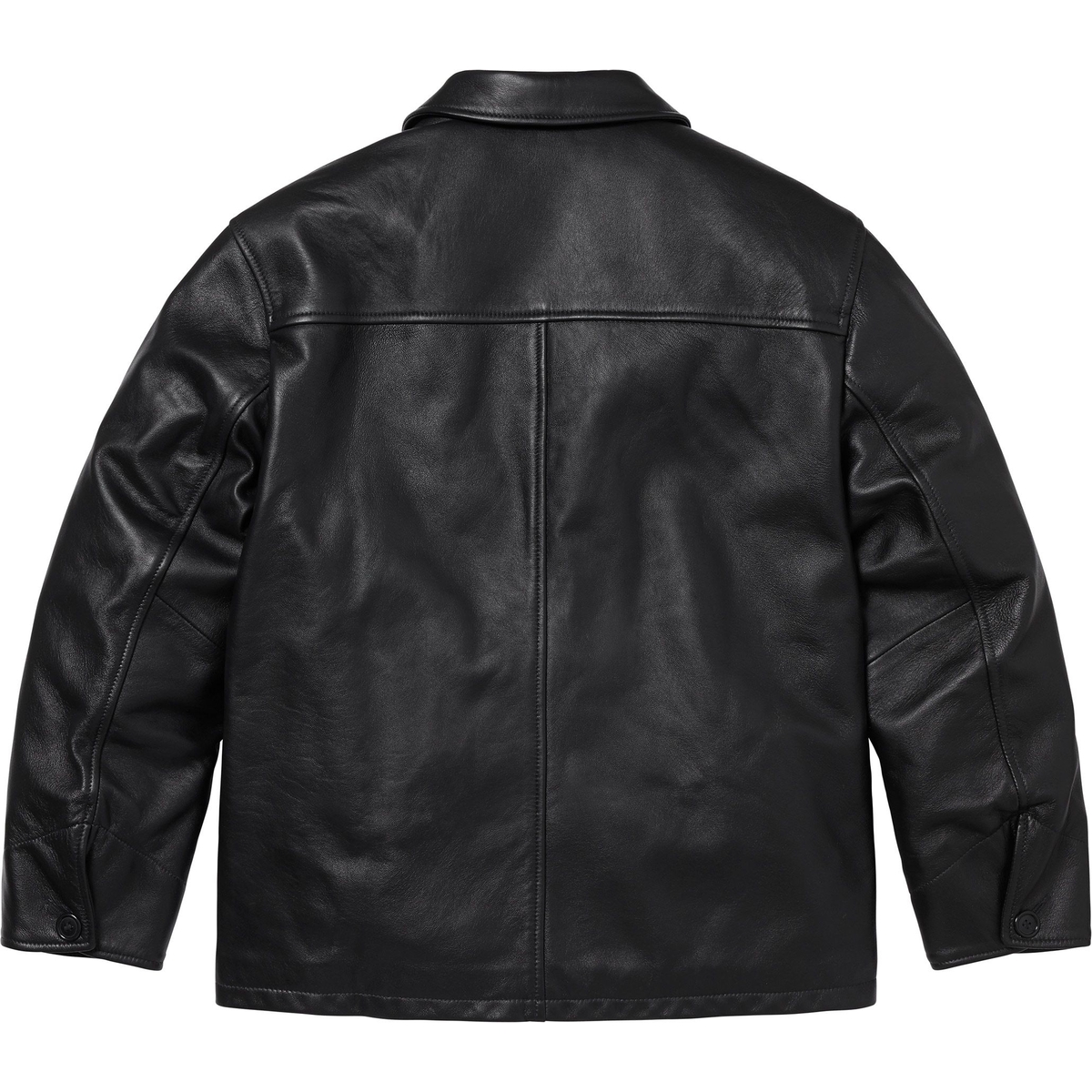 Supreme Supreme Schott Leather Car Coat (FW23) - $898