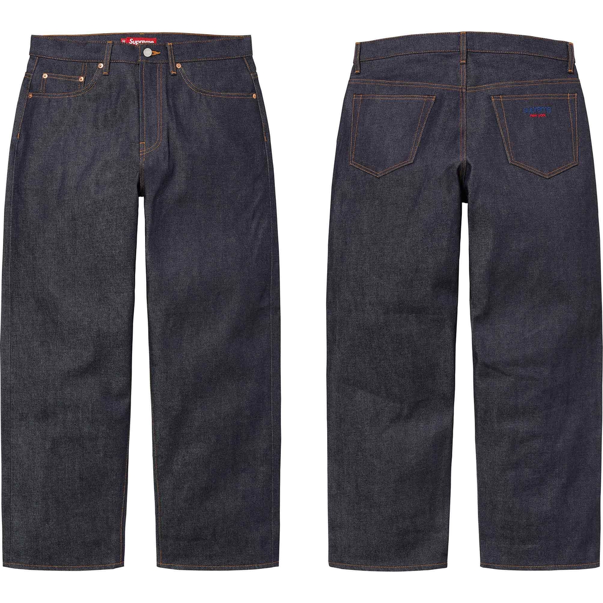 Supreme Rigid Baggy Selvedge Jean (SS25) - $198