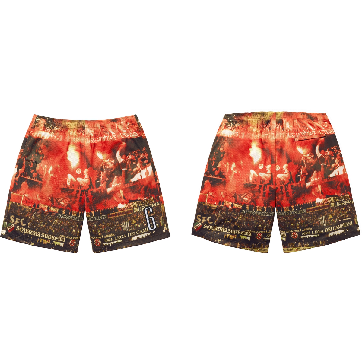Supreme Vinci Por Noi Soccer Short releasing on Week 19 for spring summer 2025