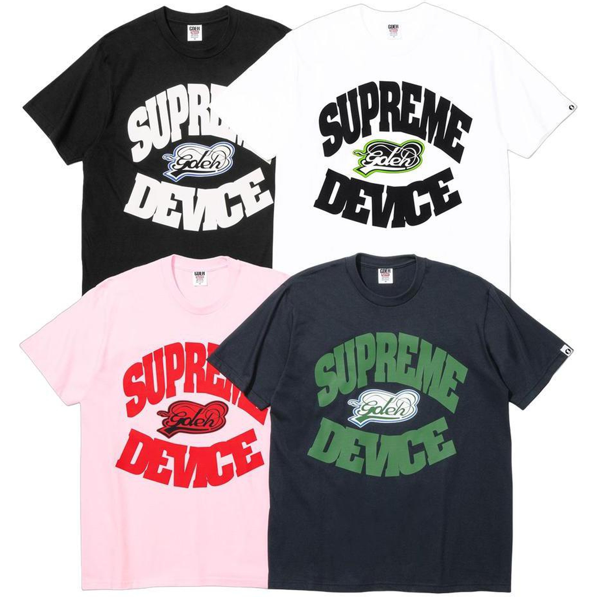 Supreme Supreme GOODENOUGH Device Tee releasing on Week 15 for spring summer 2025