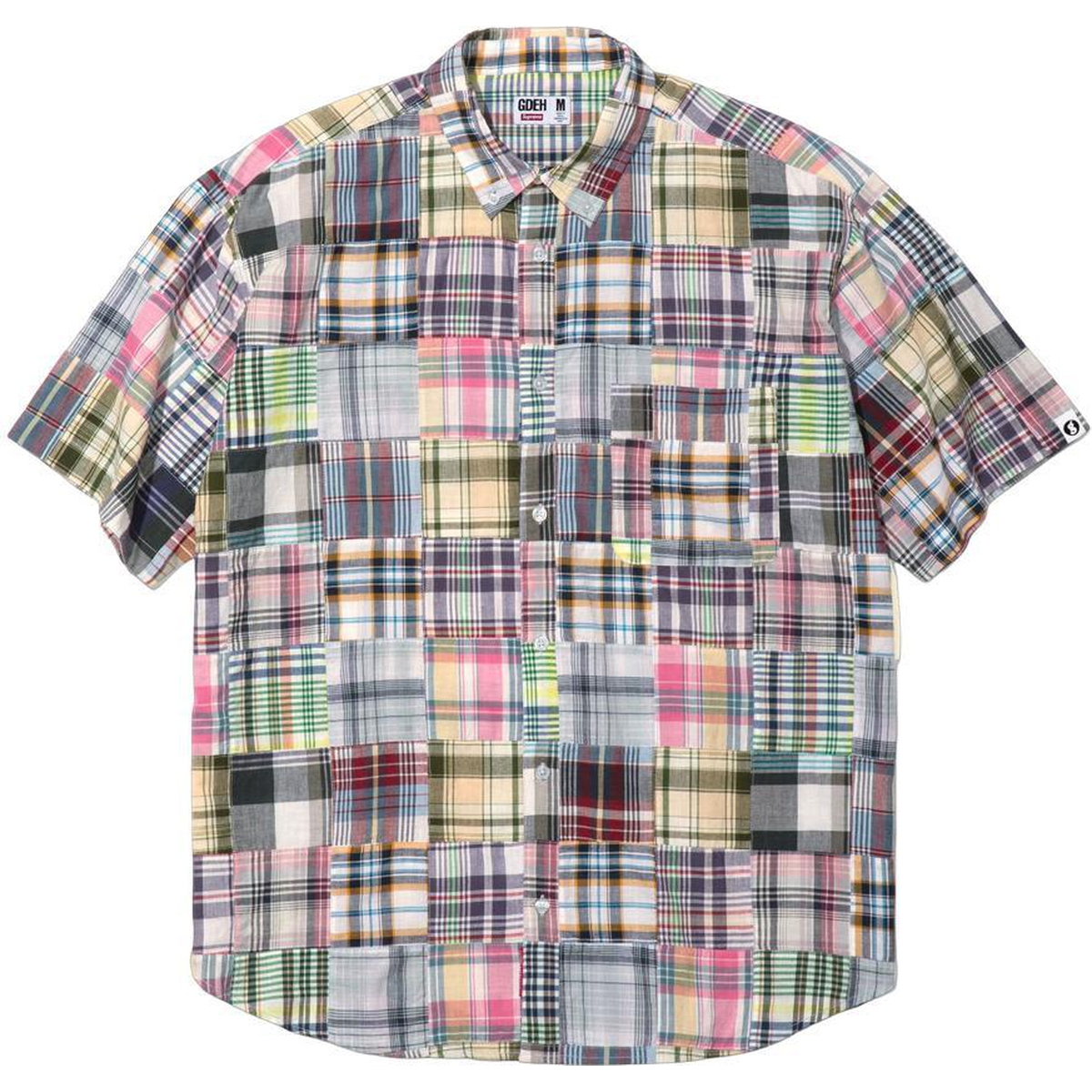 Supreme Supreme GOODENOUGH Patchwork Madras S S Shirt (SS25) - $188