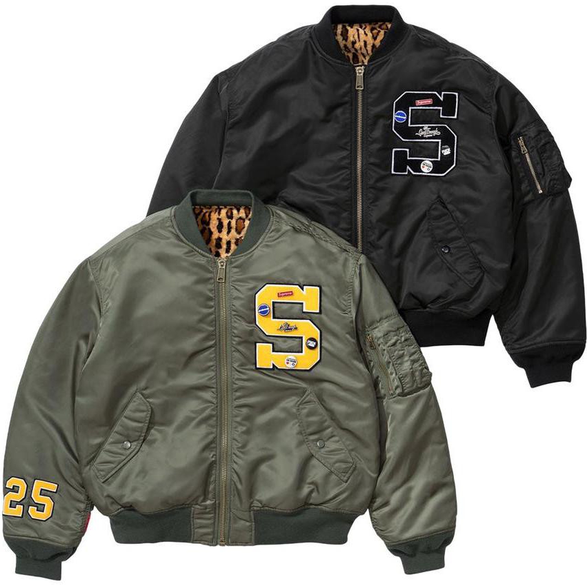 Supreme Supreme GOODENOUGH Reversible MA-1 releasing on Week 15 for spring summer 2025