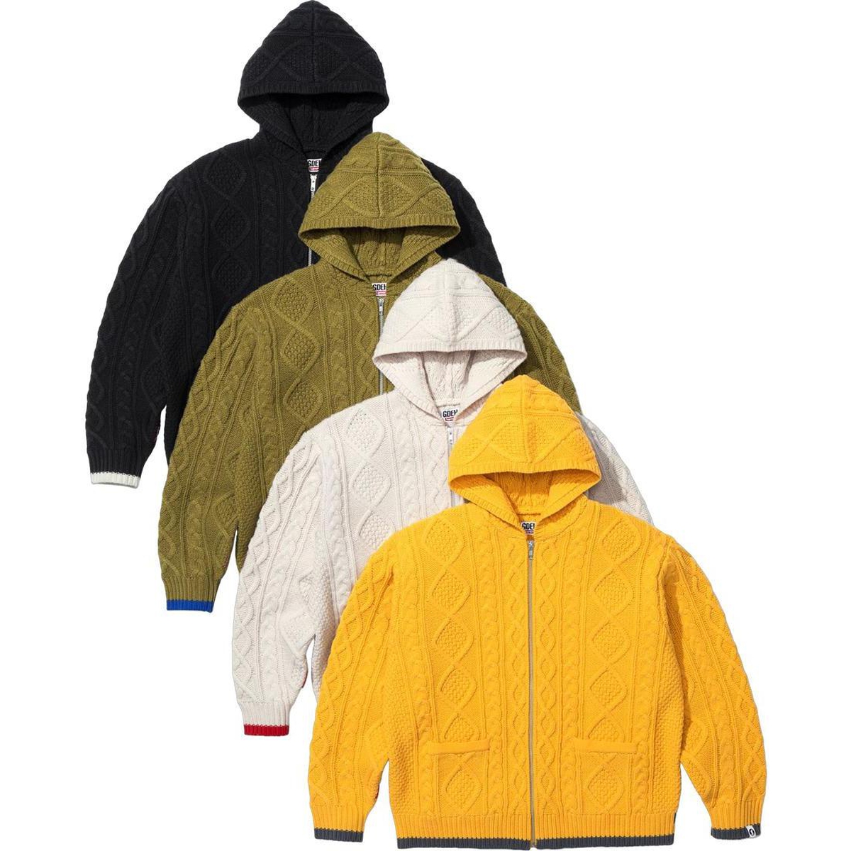Supreme Supreme GOODENOUGH Zip Up Hooded Sweater releasing on Week 15 for spring summer 2025