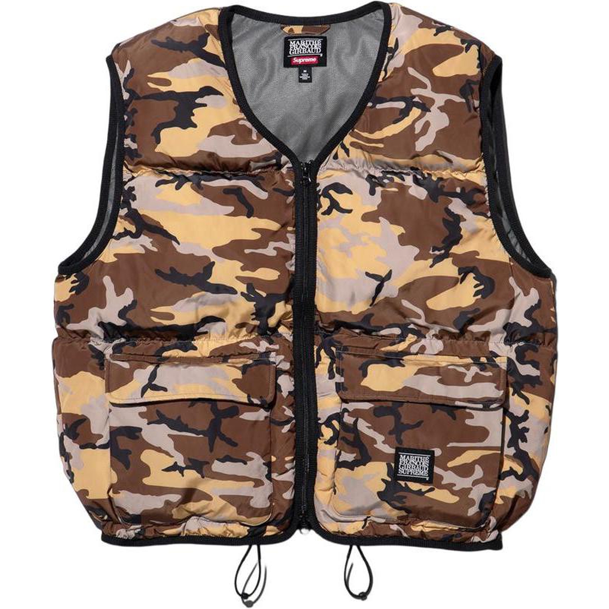 Supreme Supreme Marithé + François Girbaud Down Puffer Vest (SS25) - $248