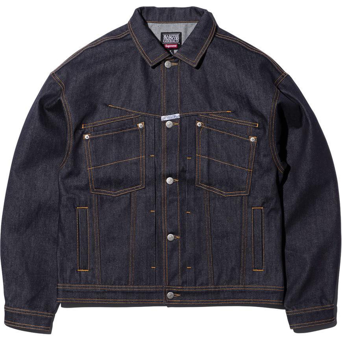 Supreme Supreme Marithé + François Girbaud X-Seam Denim Trucker Jacket (SS25) - $278